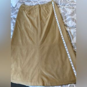 Talbots Vintage Faux Suede Skirt
